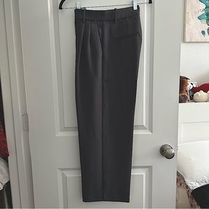 Aritzia Wilfred Effortless Wideleg Pants in size 4 short in Dark Grey